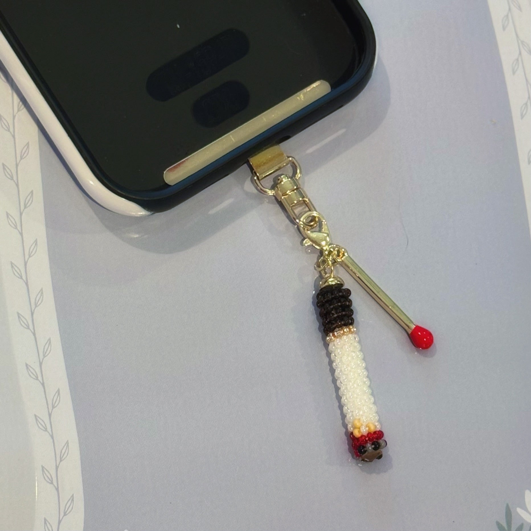 mini ciggie phone lanyard