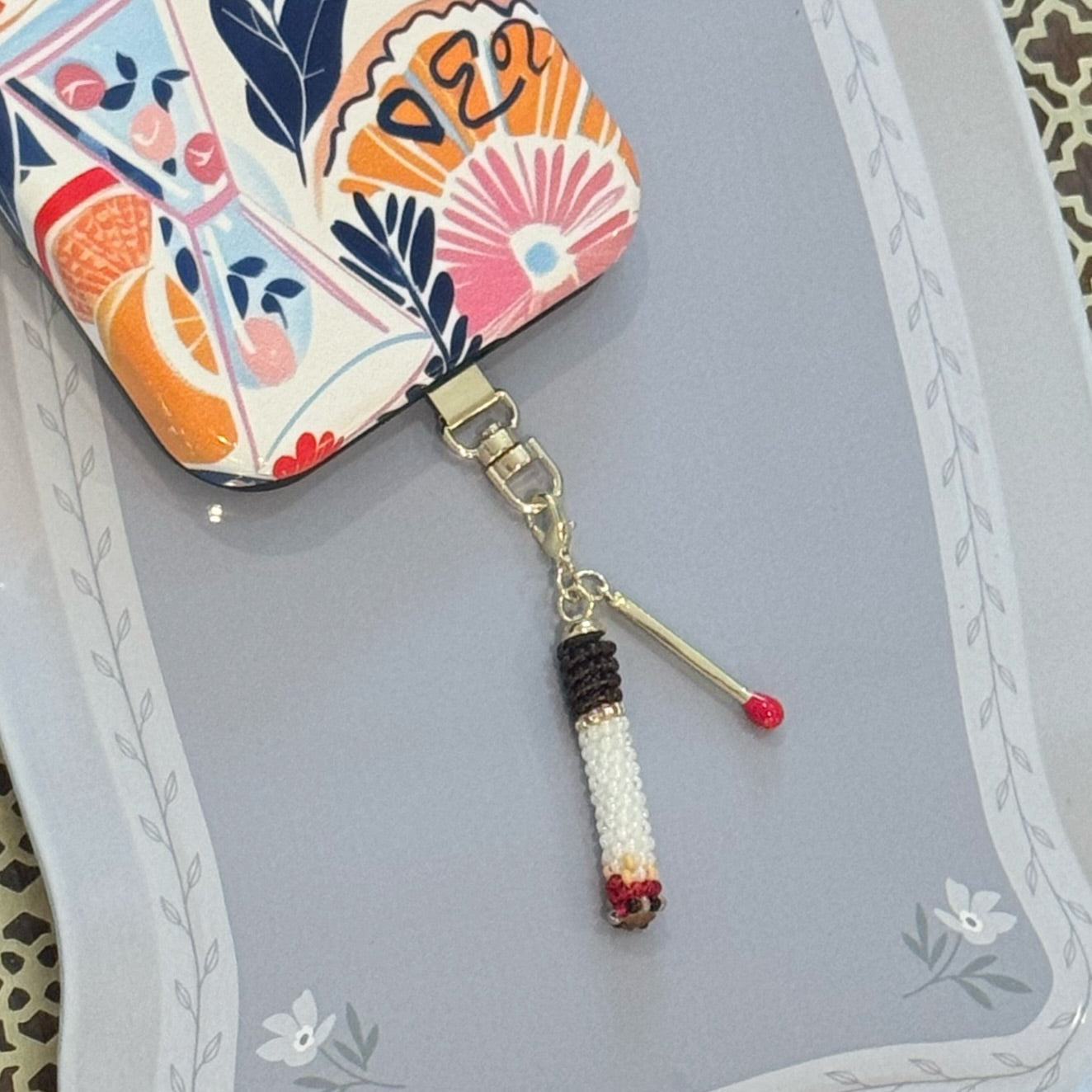 mini ciggie phone lanyard